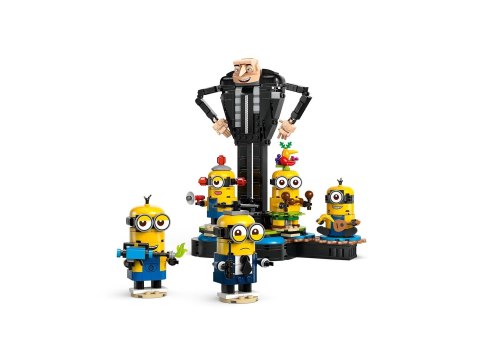 LEGO Minions 75582 Gru i minionki z klocków