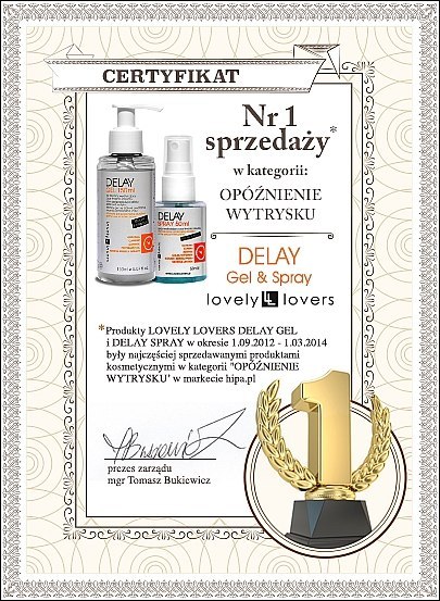 Lovely Lovers Delay - przedwczesny wytrysk - Gel 150ml