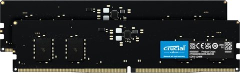 MEMORY DIMM 16GB DDR5-4800/KIT2 CT2K8G48C40U5 CRUCIAL MEMORY DIMM 16GB DDR5-4800/KIT2 CT2K8G48C40U5 CRUCIAL