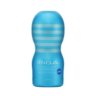 Masturbator z mentolem - Tenga Original Vacuum Cup Cool Edition