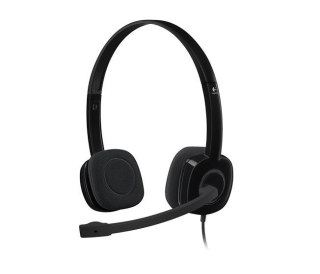 HEADSET STEREO H151/BLACK 981-000589 LOGITECH