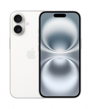 Smartphone APPLE iPhone 16 128 GB Biały MYE93HX/A