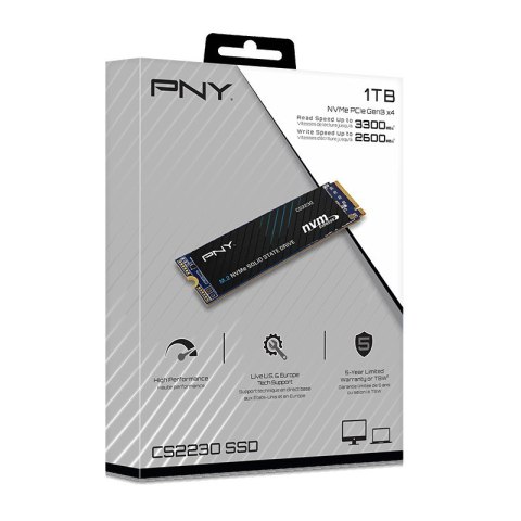 PNY CS2230 M.2 1 TB PCI Express 3.0 3D NAND NVMe PNY CS2230 M.2 1 TB PCI Express 3.0 3D NAND NVMe