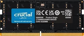 Pamięć RAM do Laptopa CRUCIAL 32GB DDR5-5600 SO/CT32G56C46S5 Pamięć RAM do Laptopa CRUCIAL 32GB DDR5-5600 SO/CT32G56C46S5