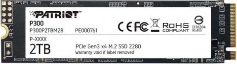 Dysk SSD Patriot P300 2TB M.2 PCIe
