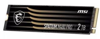 SSD PCIE G4 M.2 NVME 2TB SPAT./M480 PRO S78-440Q600-P83 MSI