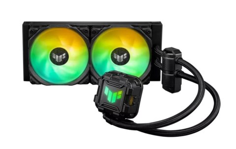 ASUS TUF GAMING LC II 240 ARGB Procesor Zestaw do chłodzenia płynami 12 cm Czarny ASUS TUF GAMING LC II 240 ARGB Procesor Zestaw do chłodzenia płynami 12 cm Czarny
