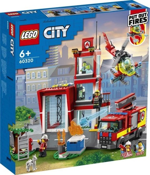 LEGO City 60320 Remiza strażacka