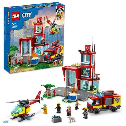 LEGO City 60320 Remiza strażacka