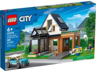 LEGO City 60398 Domek rodzinny i samochód elektryczny