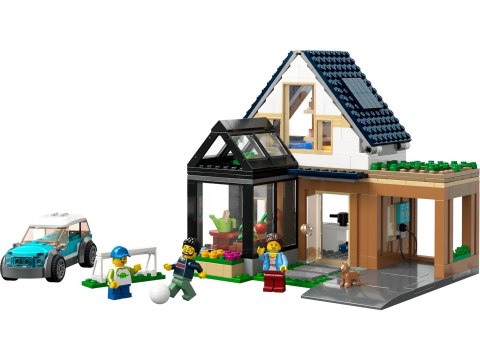 LEGO City 60398 Domek rodzinny i samochód elektryczny