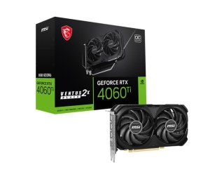 Karta graficzna MSI GeForce RTX 4060 Ti VENTUS 2X BLACK OC 8GB DLSS 3 8 GB