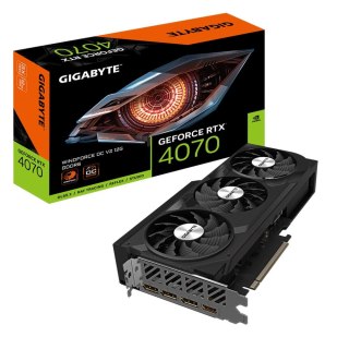 Karta Graficzna Gigabyte GeForce RTX 4070 WINDFORCE 3 OC V2 12GB DLSS 3