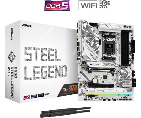 Płyta główna Asrock B650 STEEL LEGEND WIFI