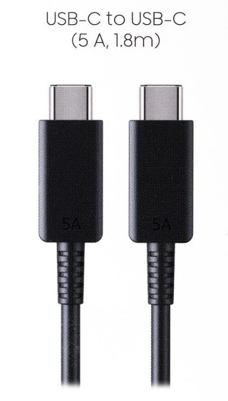 Samsung 1.8m Cable (5A), Black