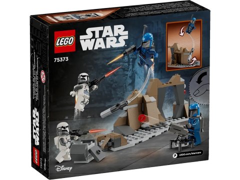 LEGO Star Wars 75373 Zasadzka na Mandalorze — zestaw bitewny