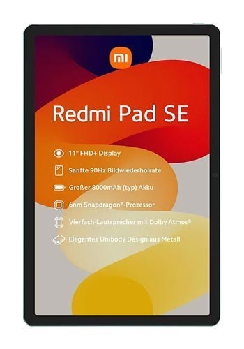 Tablet Xiaomi Redmi Pad SE 11" 4/128GB Zielony