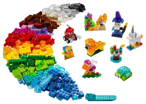 LEGO Classic 11013 Kreatywne przezroczyste klocki