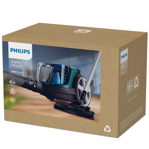 Philips 3000 series Odkurzacz bezworkowy PowerPro Compact FC9334/09