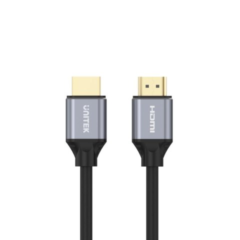 UNITEK C139W kabel HDMI 3 m HDMI Typu A (Standard) Czarny, Szary