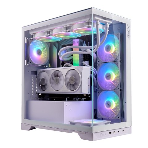 Obudowa XPG INVADER X MID-TOWER White CASE ONLY Obudowa XPG INVADER X MID-TOWER White CASE ONLY