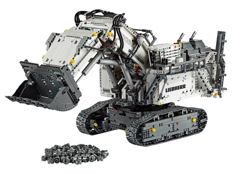 LEGO Technic 42100 Koparka Liebherr R 9800