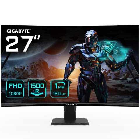 MONITOR GIGABYTE LED 27" GS27FC 180Hz MONITOR GIGABYTE LED 27" GS27FC 180Hz
