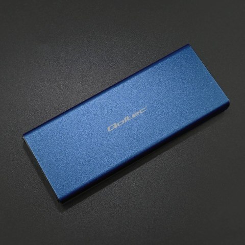 QOLTEC OBUDOWA NA DYSK M.2 SSD | SATA | NGFF | USB 3.0 | SUPER SPEED 5GB/S | 2TB | NIEBIESKI QOLTEC OBUDOWA NA DYSK M.2 SSD | SATA | NGFF | USB 3.0 | SUPER SPEED 5GB/S | 2TB | NIEBIESKI