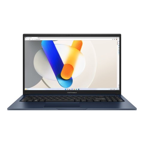 ASUS VivoBook 15 X1504VA-BQ1035 i3-1315U 15,6"FHD 250nits AG IPS-Level 8GB DDR4 SSD512 Intel UHD Graphics NoOS Niebieski ASUS VivoBook 15 X1504VA-BQ1035 i3-1315U 15,6"FHD 250nits AG IPS-Level 8GB DDR4 SSD512 Intel UHD Graphics NoOS Niebieski