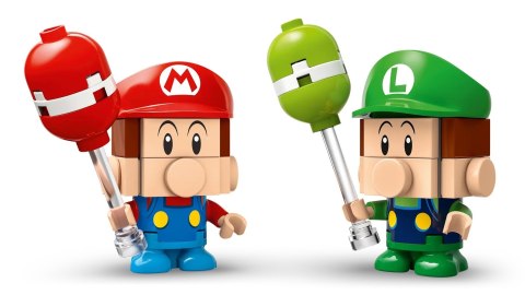 LEGO SUPER MARIO 72034 Mario Kart - Baby Mario kontra Baby Luigi LEGO SUPER MARIO 72034 Mario Kart - Baby Mario kontra Baby Luigi