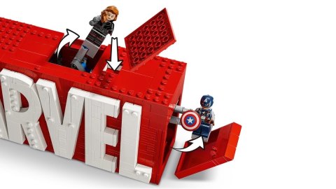 LEGO MARVEL SUPER HEROES 76313 Logo MARVEL z minifigurkami LEGO MARVEL SUPER HEROES 76313 Logo MARVEL z minifigurkami