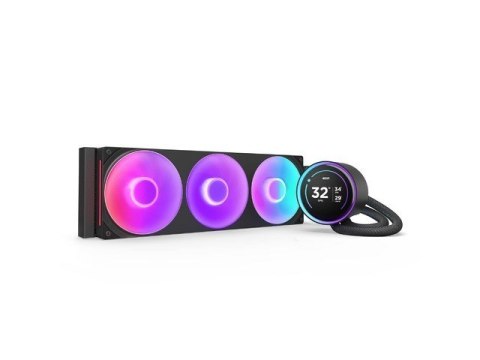 NZXT Kraken Elite 360 RGB Procesor Chłodnica cieczy all-in-one 12 cm Czarny 1 szt.