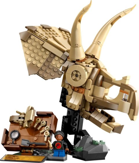 LEGO JURASSIC WORLD 76969 Szkielety dinozaurów: czaszka triceratopsa LEGO JURASSIC WORLD 76969 Szkielety dinozaurów: czaszka triceratopsa