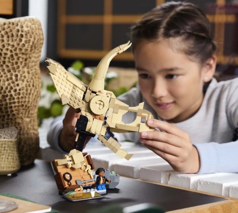 LEGO JURASSIC WORLD 76969 Szkielety dinozaurów: czaszka triceratopsa LEGO JURASSIC WORLD 76969 Szkielety dinozaurów: czaszka triceratopsa