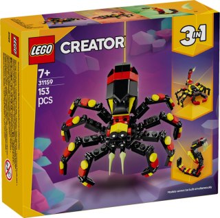 LEGO LEGO CREATOR Dzikie zwierzę: niezwykły pająk 31159