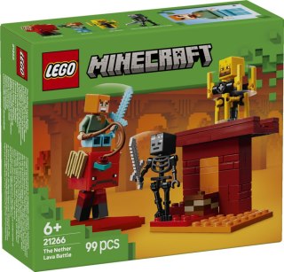 LEGO MINECRAFT Bitwa na moście Netheru 21266