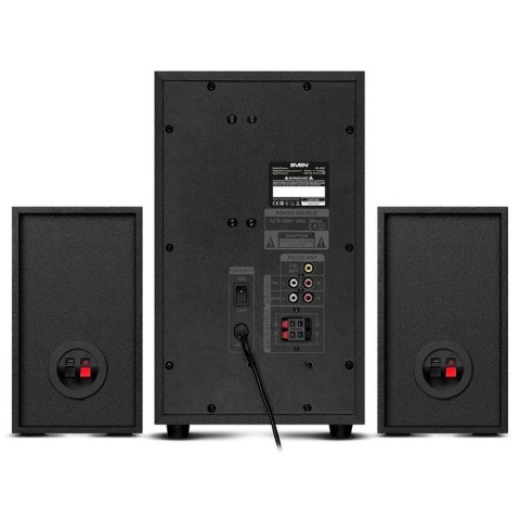 SVEN MS-2250 zestaw głośników 80 W Czarny 2.1 kan. SVEN MS-2250 zestaw głośników 80 W Czarny 2.1 kan.