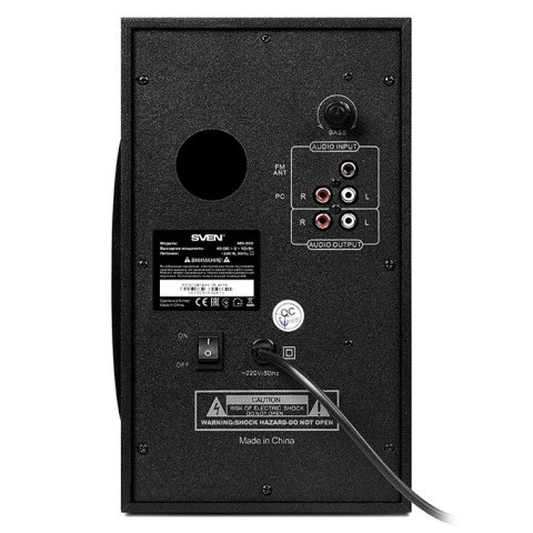 SVEN MS-305 zestaw głośników 40 W Czarny 2.1 kan. SVEN MS-305 zestaw głośników 40 W Czarny 2.1 kan.