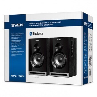 SVEN SPS-705 Czarny Przewodowy i Bezprzewodowy 40 W SVEN SPS-705 Czarny Przewodowy i Bezprzewodowy 40 W