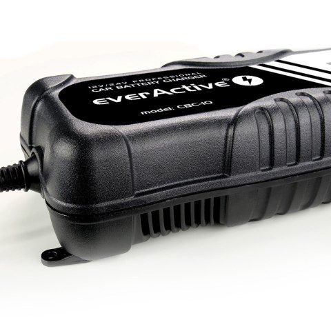 Ładowarka, prostownik everActive CBC10 12V/24V, do akumulatorów o napięciu 12V/24V Ładowarka, prostownik everActive CBC10 12V/24V, do akumulatorów o napięciu 12V/24V