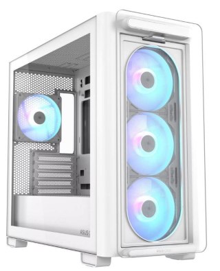 CASE MINITOWER MATX W/O PSU/WHITE A23 PLUS TG/ARGB ASUS