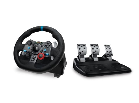 Logitech G G29 Kierownica + pedały Playstation 3,PlayStation 4 Analogowy USB 2.0 Czarny