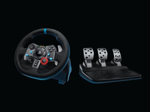 Logitech G G29 Kierownica + pedały Playstation 3,PlayStation 4 Analogowy USB 2.0 Czarny