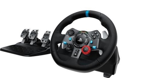 Logitech G G29 Kierownica + pedały Playstation 3,PlayStation 4 Analogowy USB 2.0 Czarny