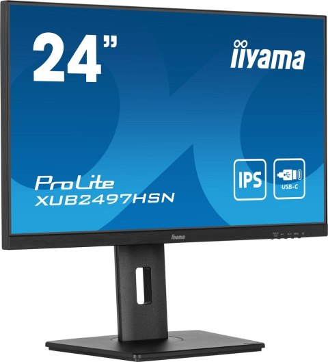 Iiyama ProLite XUB2497HSN-B1 LED display 61 cm (24") 1920 x 1080 px Full HD Czarny