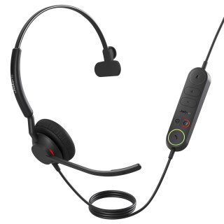 Jabra 4093-419-279 słuchawki/zestaw słuchawkowy Przewodowa Opaska na głowę Biuro/centrum telefoniczne USB Typu-A Bluetooth Czarn