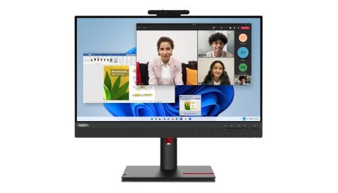 Lenovo ThinkCentre Tiny-In-One 24 LED display 60,5 cm (23.8") 1920 x 1080 px Full HD Ekran dotykowy Czarny