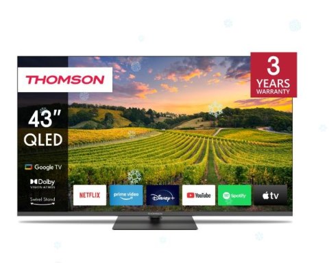 TV SET LCD 43" QLED 4K/43QG5C14 THOMSON