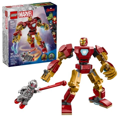 LEGO MARVEL SUPER HEROES 76307 Mech Iron Mana kontra Ultron LEGO MARVEL SUPER HEROES 76307 Mech Iron Mana kontra Ultron