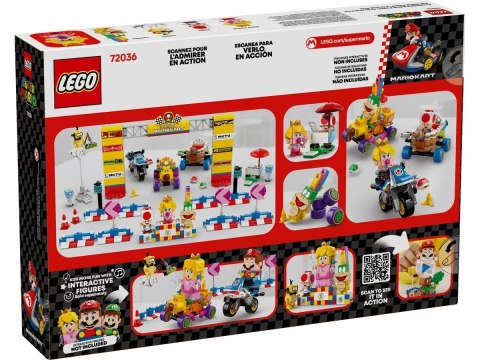 LEGO SUPER MARIO 72036 Zestaw Baby Peach i Grand Prix LEGO SUPER MARIO 72036 Zestaw Baby Peach i Grand Prix